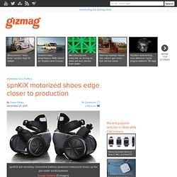 spnKiX motorized shoes edge closer to production