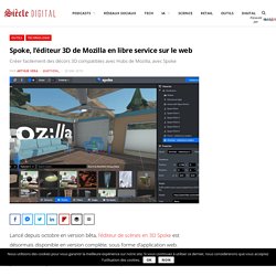 Spoke, l'éditeur 3D de Mozilla en libre service sur le web
