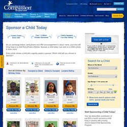 Sponsor a Child - Sponsoring a Child
