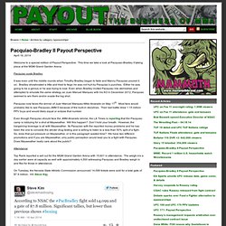 sponsorships : MMAPayout.com: The Business of MMA