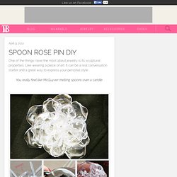 SPOON ROSE PIN DIY