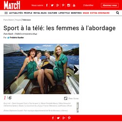 Sport à la télé: les femmes à l'abordage