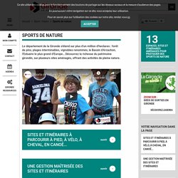 [Gironde] Sports de nature
