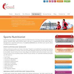 Remove the stress of what to eat before a game with a sports nutritionist