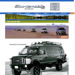 Custom Camper Vans - 4WD (4 Wheel Drive, 4x4)