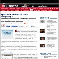 Spotcloud, le futur du cloud computing ?