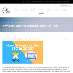 Is Wix SEO Just Not Worth It? Learn The Truth