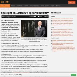 Spotlight on...Turkey's apparel industry