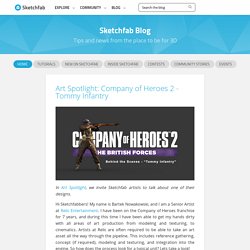 Art Spotlight: Company of Heroes 2 - Tommy...