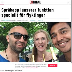 Språkapp lanserar funktion speciellt för flyktingar