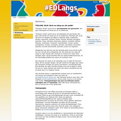Språkdagen - Webbtävling - Goethe-Institut 