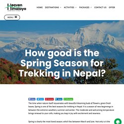 How good is the Spring Season for Trekking in Nepal? - Heaven Himalaya