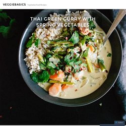 Thai Green Curry with Spring Vegetables Recipe