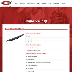 Bogie Springs Manufacturer