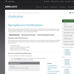 SpringSource Certification
