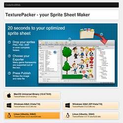 Sprite Sheet Maker - Make your sprite sheet in 20s