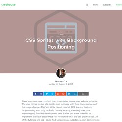CSS Sprites with Background Positioning