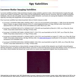 Spy Satellites