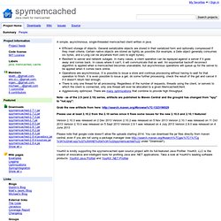 spymemcached - java memcached interface