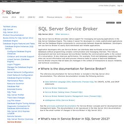 SQL Server Service Broker