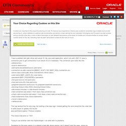 java.sql.SQLException: Protocol