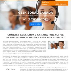 Geek Squad Tech Support For Canada - agi* geeksquad.ca/pro