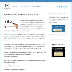 Squarespace SEO Secrets You Should Know - Big Picture Web