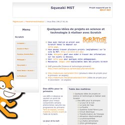 SqueakiMST:ScratchIdeesProjets