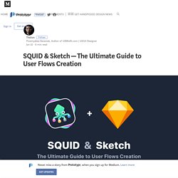SQUID & Sketch — The Ultimate Guide to User Flows Creation