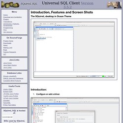 SQuirreL SQL Client Home Page