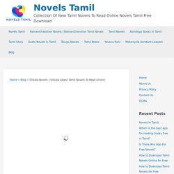 Latest Tamil Novels To Read Online