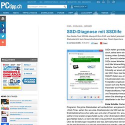 SSD-Diagnose mit SSDlife