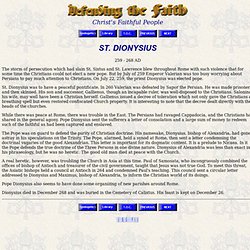 ST. DIONYSIUS