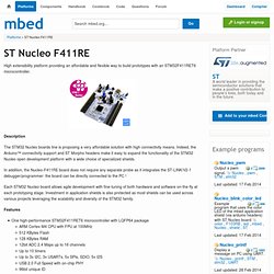 ST Nucleo F411RE