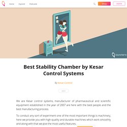 Best Stability Chamber by Kesar Control Systems - Kesar Control