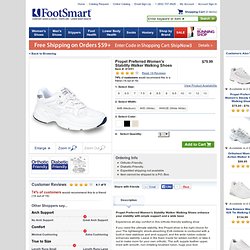 Propet Women's Stability Walker Walking Shoes : Footsmart.com