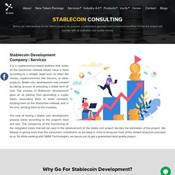 Stablecoin Development Services