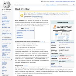 Stack Overflow