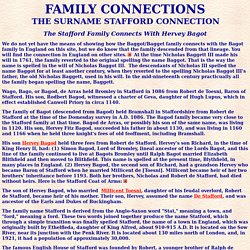 The Stafford Connection to the Baggett Family