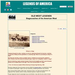 Stagecoaches of the American West