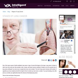Stages of Lung Cancer - Intelligent Ageing