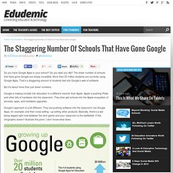 The Staggering Number Of Schools That Have Gone Google