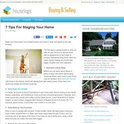 How To Stage Your Home