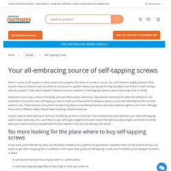 Buy self-tapping screws Online