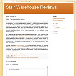 Stair Warehouse Reviews: Stair Warehouse Reviews