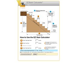 EZ Stairs Calculator