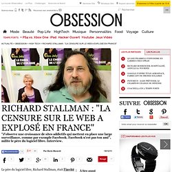 Richard Stallman : "La censure sur le web a explosé en France" - - Le Nouvel Observateur