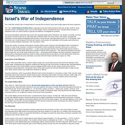 Stand for Israel: Israel's War of Independence
