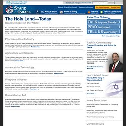 Stand for Israel: Israel's Impact on the World : Religion in the Holy Land