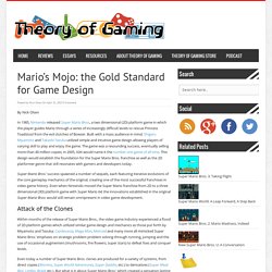 Mario’s Mojo: the Gold Standard for Game Design - Theory of Gaming